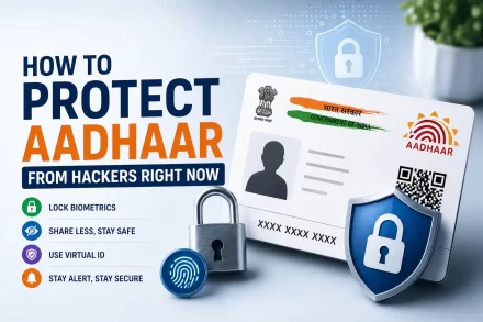 How to Protect Your Aadhaar, PAN, and Bank Details from Hackers