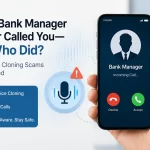 Your Bank Manager Never Called You — So Who Did? (AI Voice Cloning Scams Explaine)