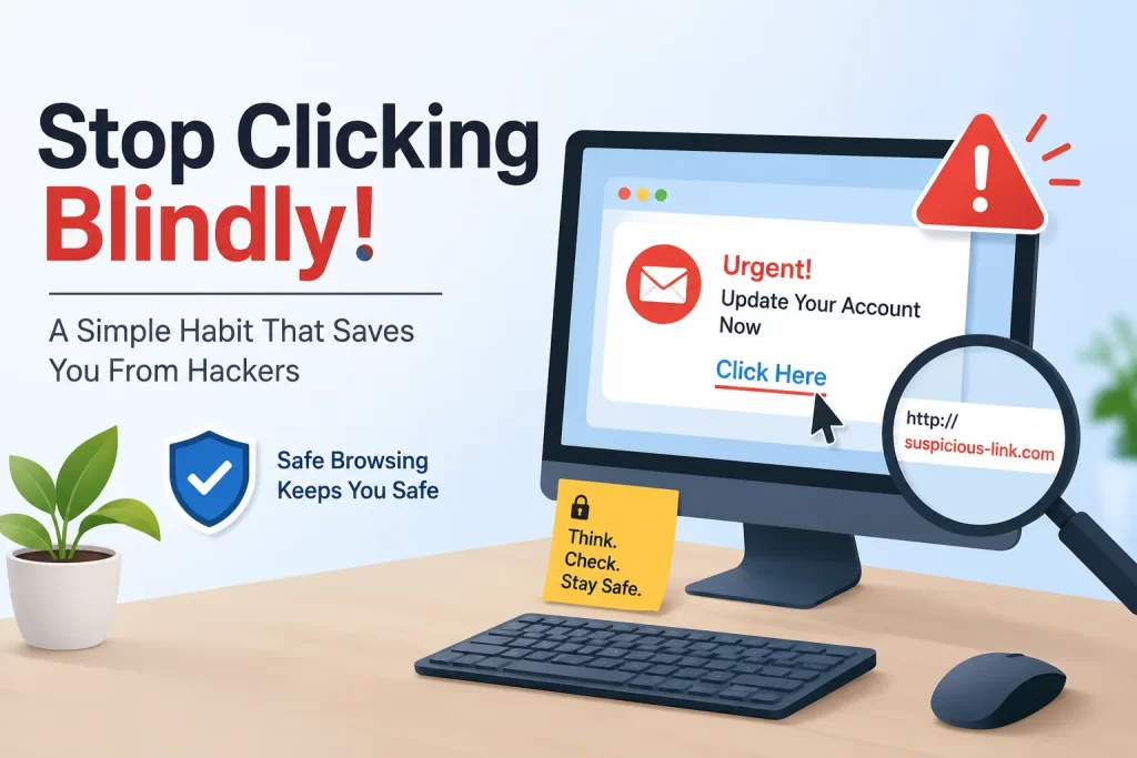 Stop Clicking Blindly: A Simple Habit That Saves You From Hackers