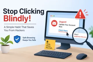 Stop Clicking Blindly: A Simple Habit That Saves You From Hackers
