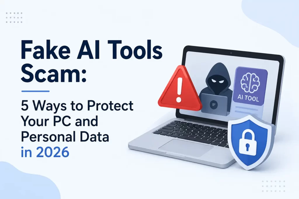 Fake AI Tools Scam: 5 Ways to Protect Your PC and Personal Data in 2026