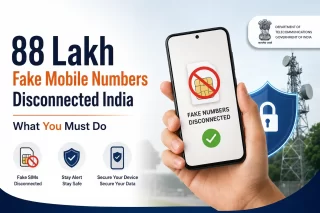 88 Lakh Fake Mobile Numbers Disconnected India: What You Must Do