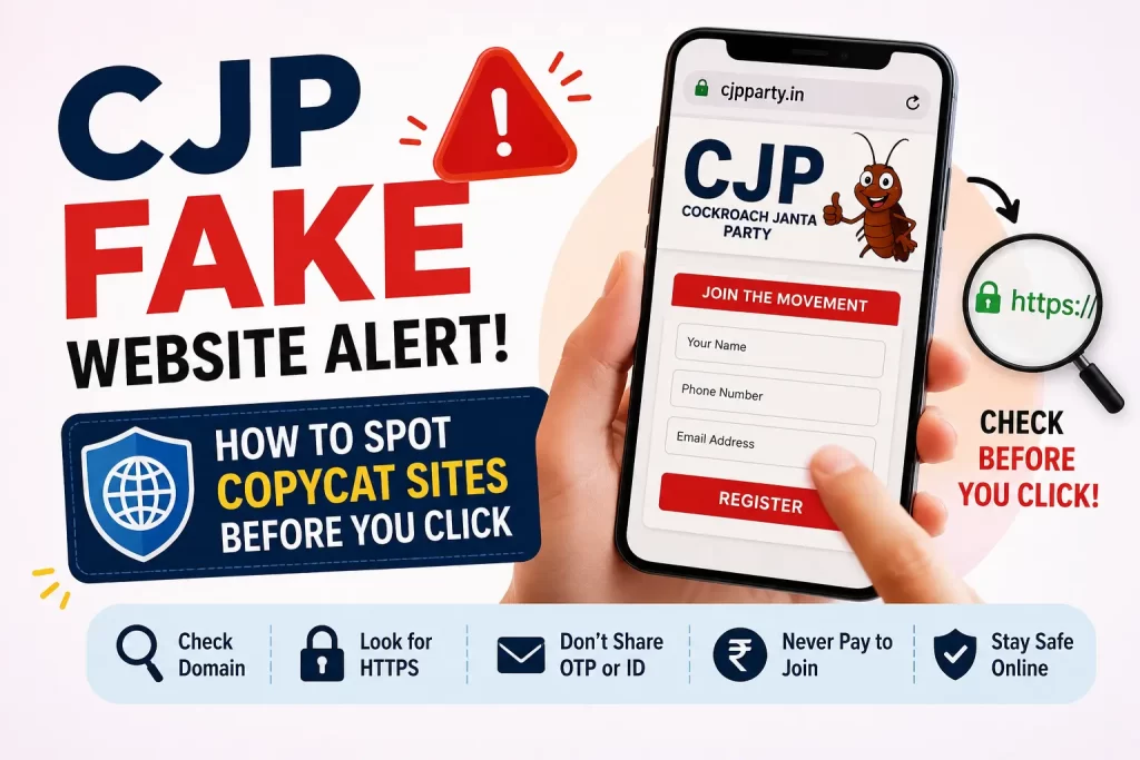 CJP Fake Website Alert: How to Spot Copycat Sites