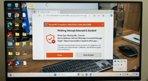 best antivirus to block phishing links on mobile and PC blocking fake WhatsApp links in real time.