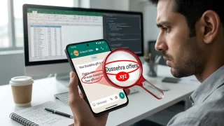 Avoid Fake WhatsApp Links & Dussehra Discount Scams